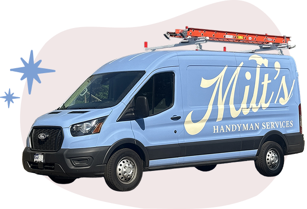 Milt's Handyman Services handyman company van.